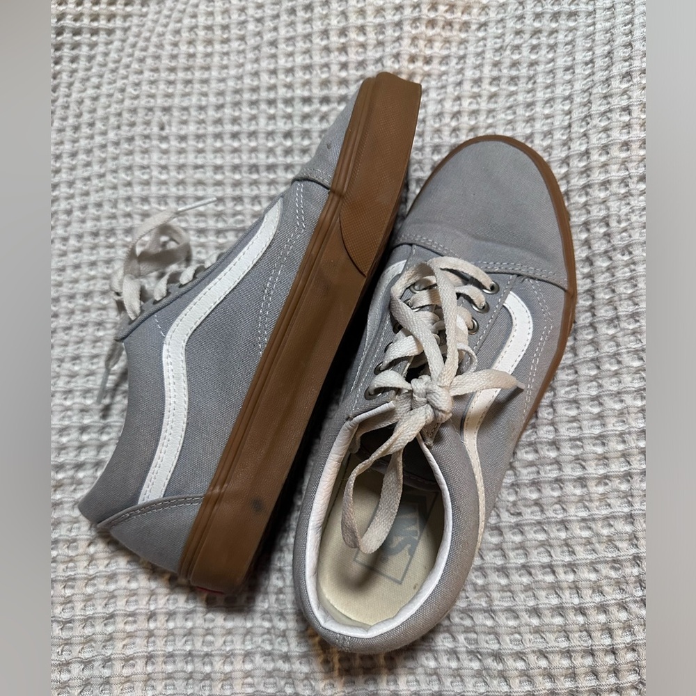 EUC Gray Vans